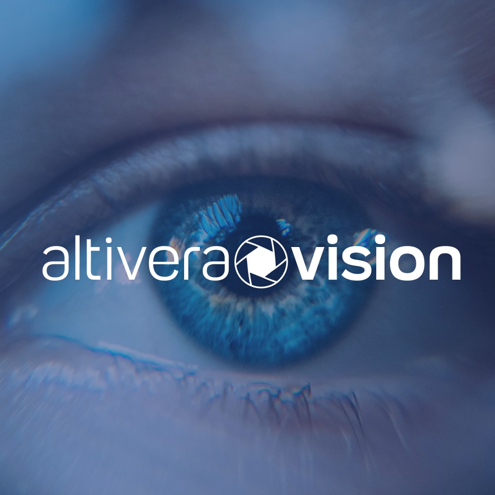Vis Ai logo over an eye machine