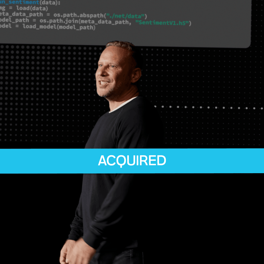 Bradley Silver in front of a computer