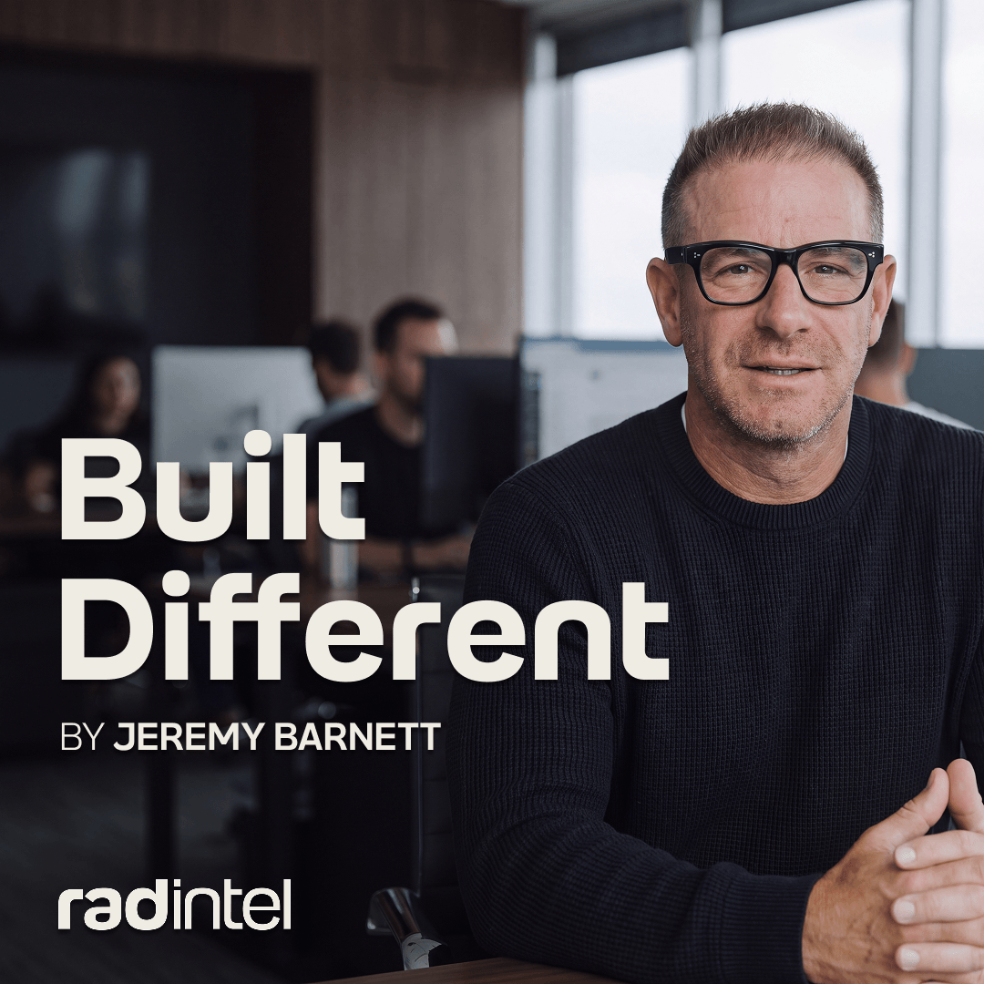 Jeremy Barnett, CEO of RAD Intel, discussing the real intelligence inside AI-driven portfolios.