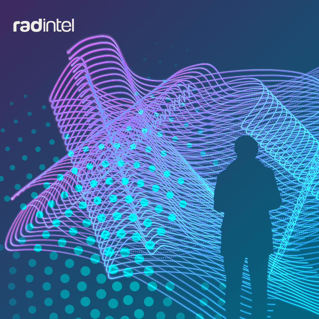 The Network Effect of Intelligence thumbnail with RAD Intel branding and coloring.