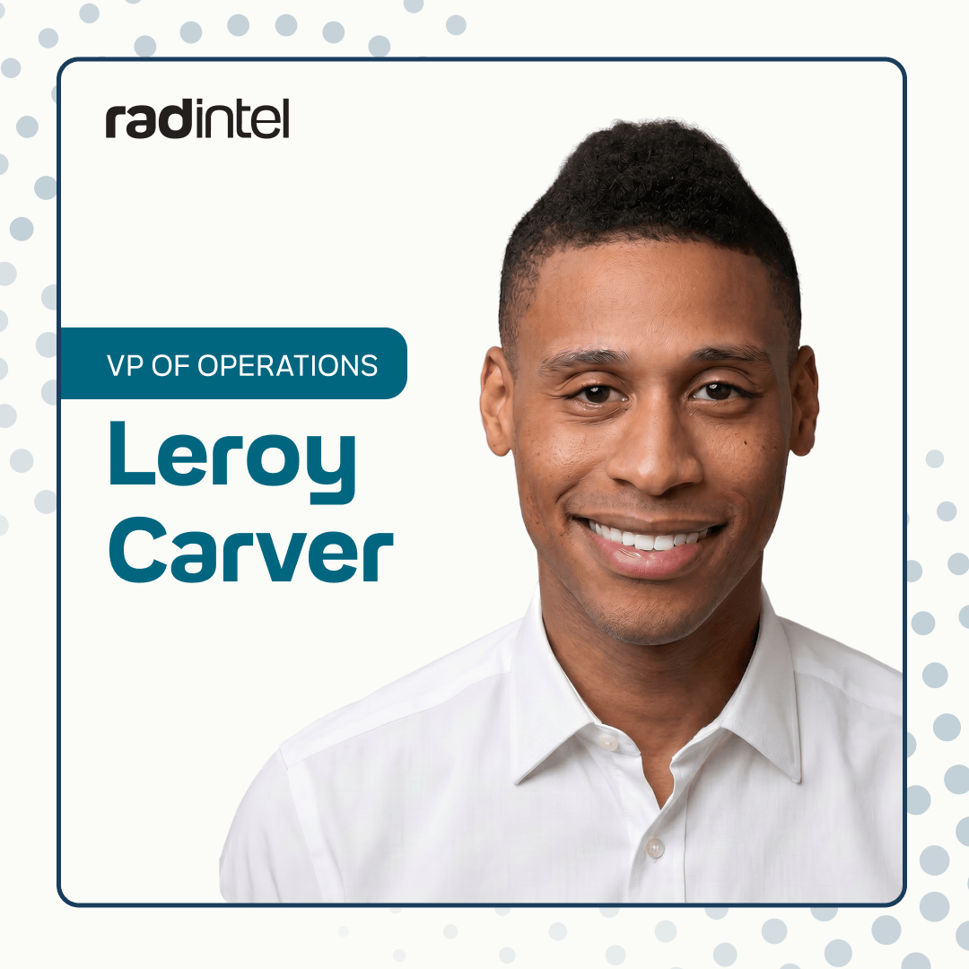 RAD Intel Appoints Leroy Carver as Vice President of Operations to Scale AI-Powered Operating Model thumbnail