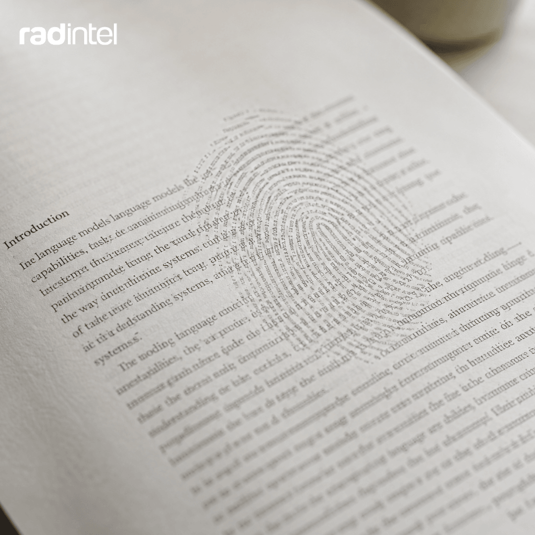 Illustrative example of how Claude is watermarking AI text by putting an invisible fingerprint on work.