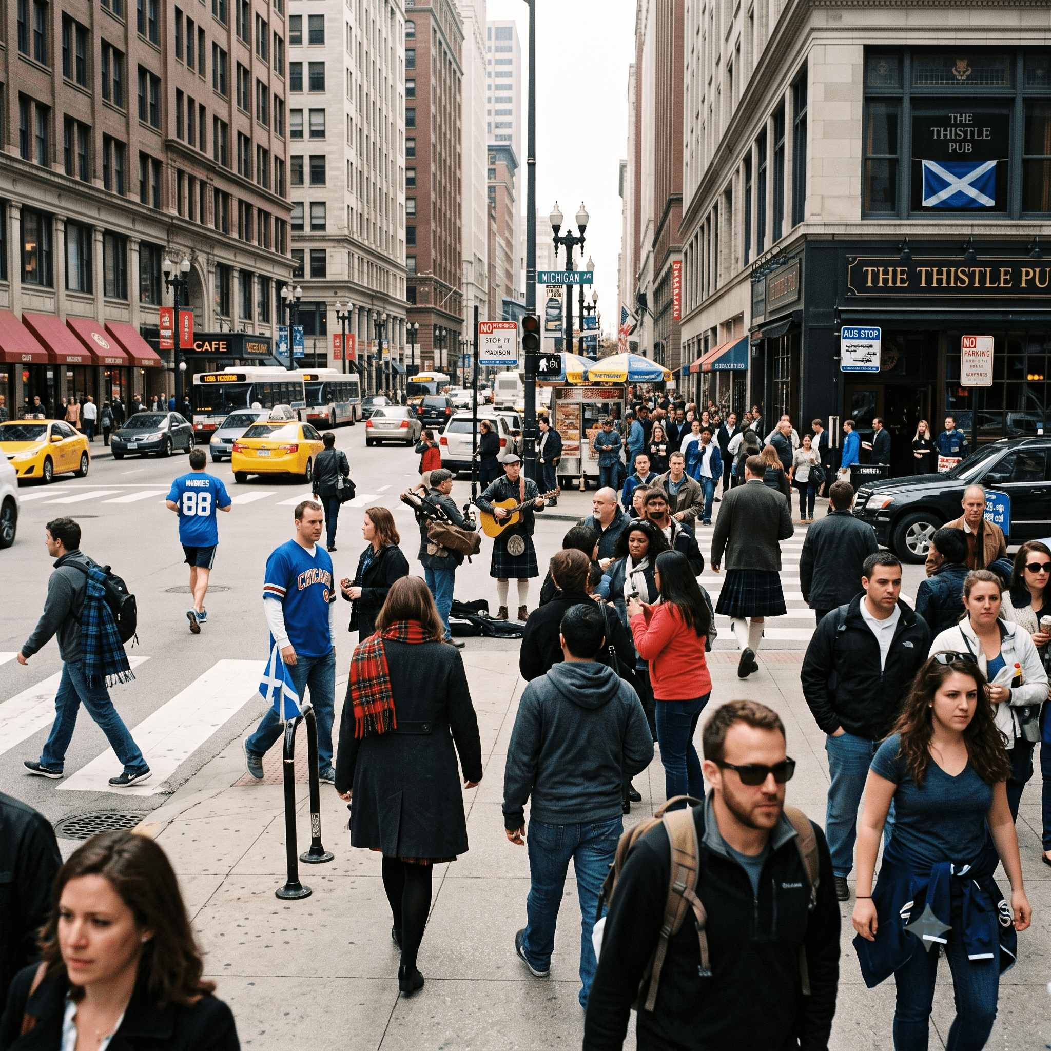 Scottish travels for World Cup finding community in a US city.