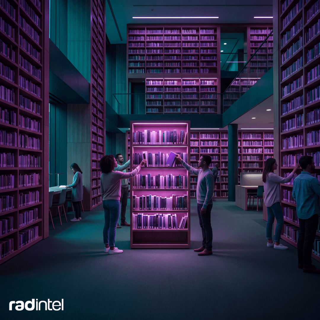 A shared prompt library come to life for marketing teams to use and look through.