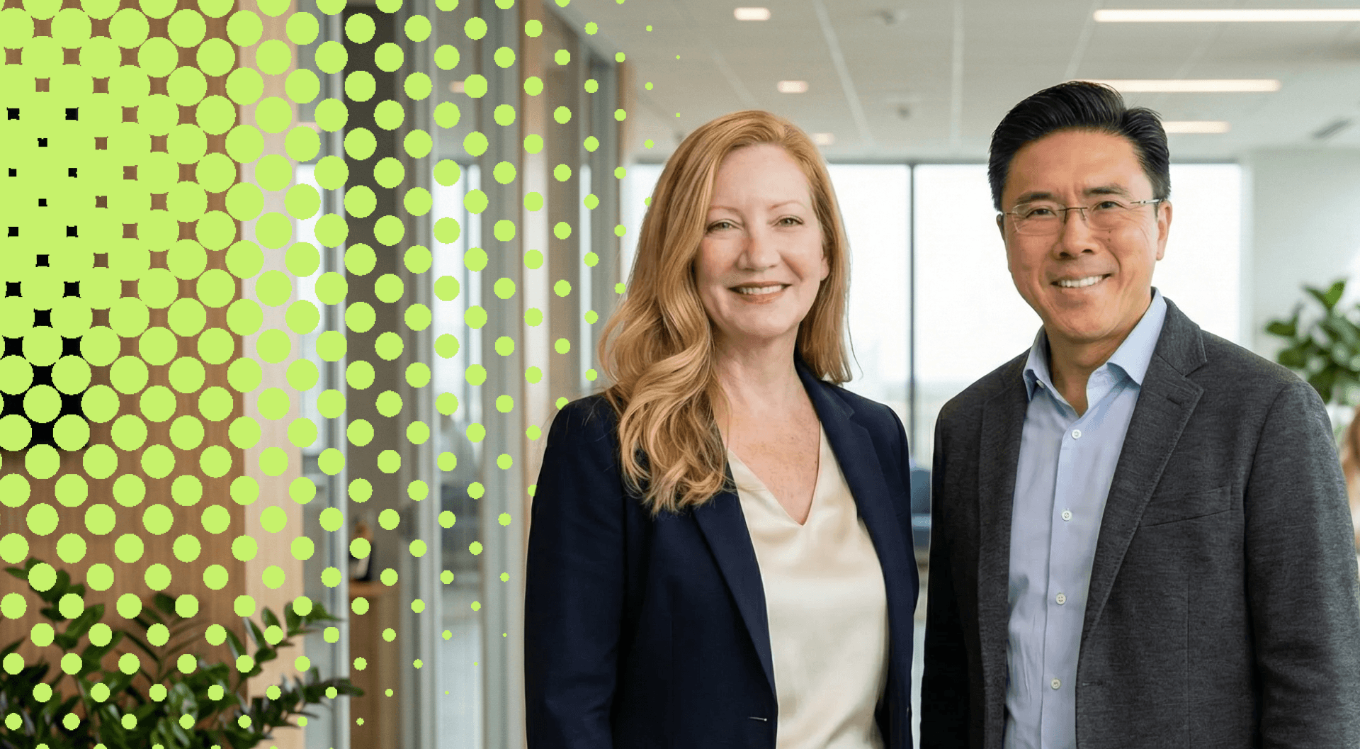 Emily Duban and Rick Song