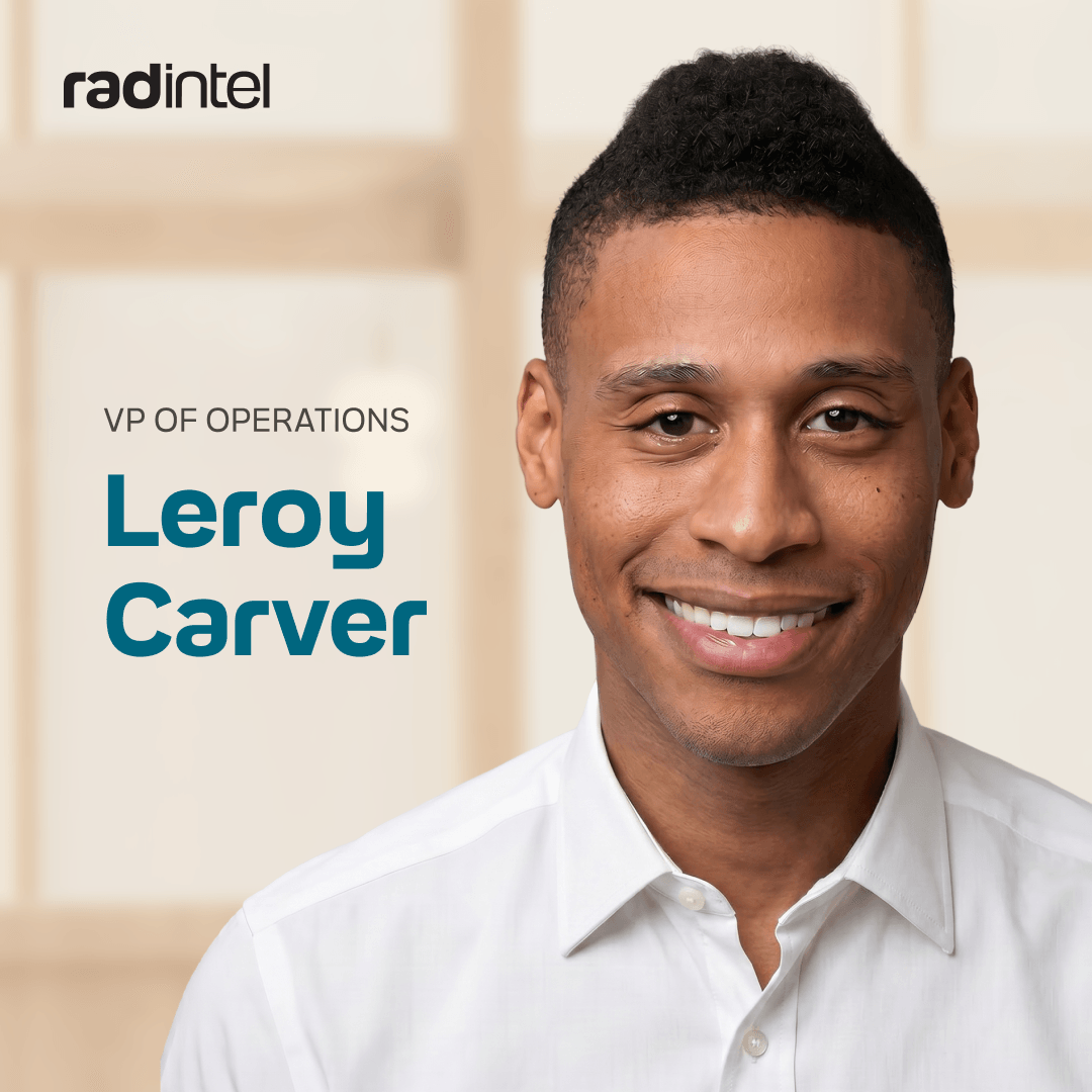 RAD Intel Appoints Leroy Carver as Vice President of Operations to Scale AI-Powered Operating Model thumbnail