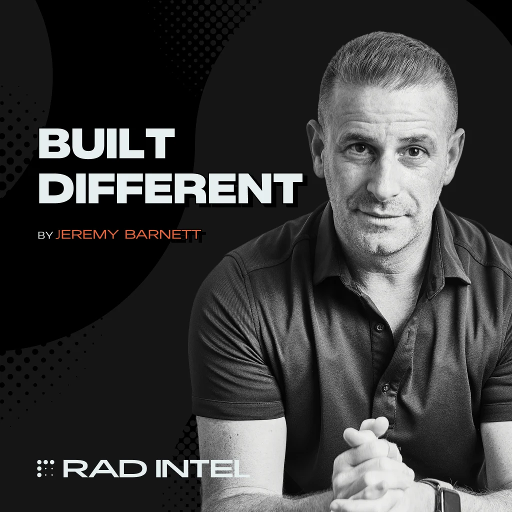 A picture of Jeremy Barnett with the title Built Different
