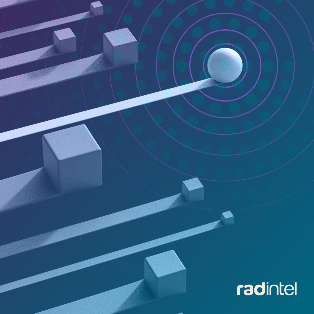 Blocks measuring campaign results with RAD Intel branding.