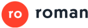 logo roman black